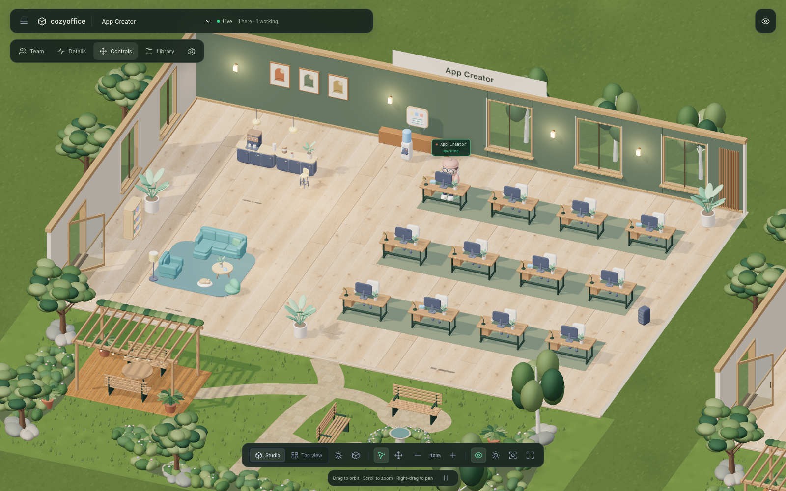 Claude Office screenshot
